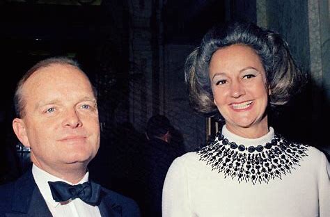 Graham shown here with Truman Capote